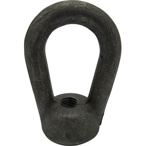 M10 0.36 Ton Self Colour Bow Nut - 10MM Drop Forged Eye Nut Lifting Bownut 360KG (1/5)