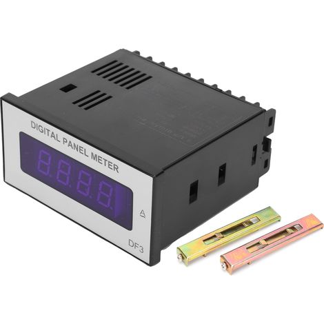 Ampèremètre numérique 3 1/2 digits 200A 220V, panneau de mesure à encastrer, voltmètre à installation rapide. (1/5)