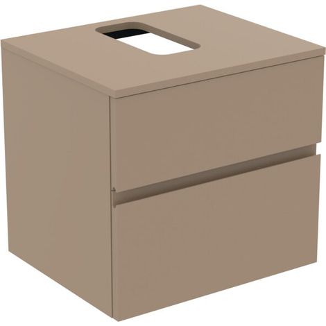 Ideal Standard E3496UP WT Armoire sous-lavabo Finesse découpe g/d (1/3)