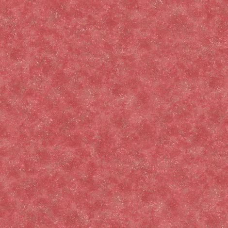 Papier peint intissé couloir & bureau | Papier peint cusine rouge aspect crépi | Tapisserie rouge élégante pour chambre adulte - 10,05 x 0,53 m (1/5)