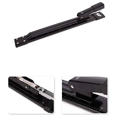 Relieuse A3 à bras long pour grande extension, noire (1/2)