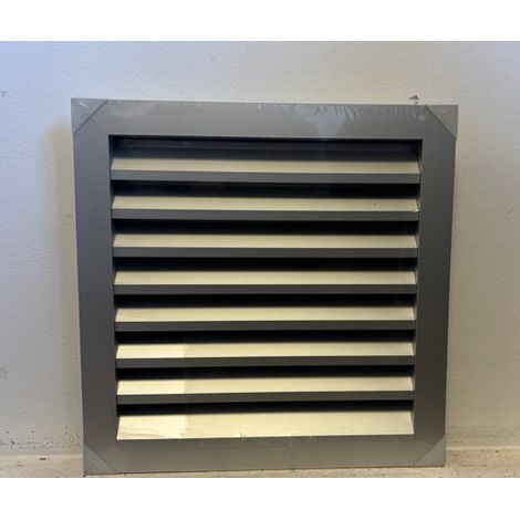 Grille extérieure alu carrée (1/4)