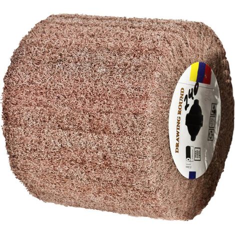 Rodillo de fibra sintetica para satinado 100x120 mm gr 240