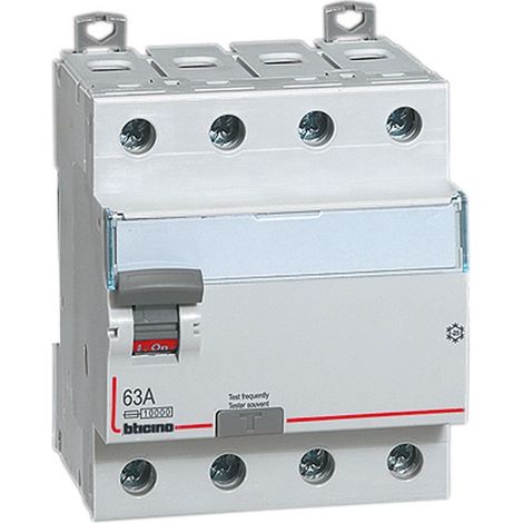 Interruttore differenziale salvavita 4P tipo A-S 63A Bticino G745AS63