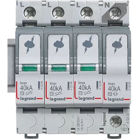 Überspannungsschutz Legrand Typ 2 Klasse II 40 kA 230 V (1/2)