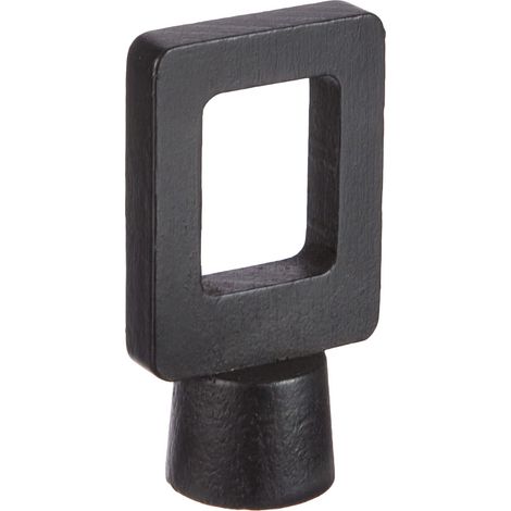 Embout Tringle Rideaux Noir Mat Ateliers 28