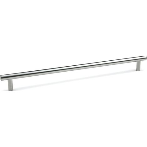 Tirador para mueble con barra, 160/200 mm, cromo mate + tornillos SANS MARQUE