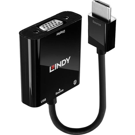 Convertitore audio/video da HDMI a VGA Lindy, modello 38285 (1/4)