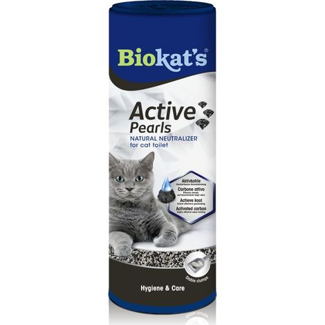 Complément de litière au charbon actif, améliore la fixation des odeurs et la capacité d’absorption de la litière pour chats - 1 boîte (1 à 700 ml) (1/5)
