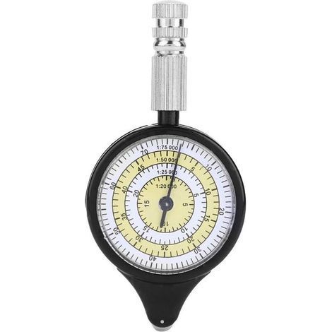 Map Measure Meter Mini Opisometer Map Rangefinder Finder Distance Calculator Tools for Camping Hiking Cycling Hunting Outdoor Survival (1/5)