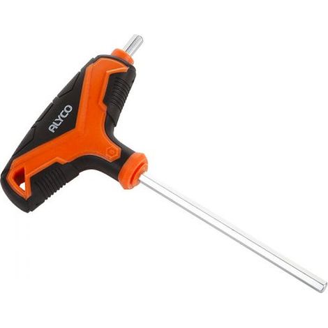 Clé allen 5 mm manche en t composite alyco orange ALYCO 171205 (1/5)