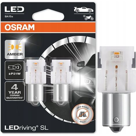 Osram Premium Neue P21W Amber LED-Blinkerbirne (1/5)