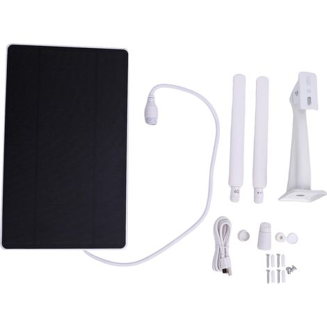 Modem routeur 4G LTE à énergie solaire 10W, étanche IP66, WiFi, extérieur, sans fil, pour Camping RV, caméra, Version ue