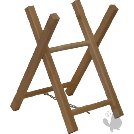 Chevalet tronçonnage bois 2 tréteaux – Hauteur 63 cm – Largeur 40 cm – Poids 3 kg – Fabrication française (1/2)