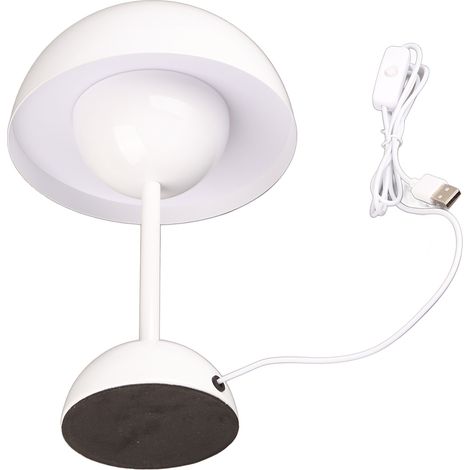 Lampe de lecture pour enfants, intensité variable, 3 modes de couleur, prise USB, style simple, lampe de bureau idéale pour les études et le travail des enfants. (1/5)