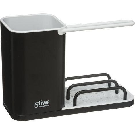 Sink Caddy Spülbecken-Organizer, groß, Schwarz (1/2)