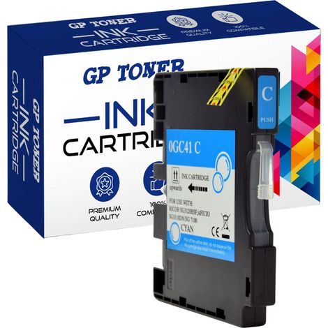 Tinta compatible con Ricoh GP-R41XL C (1/5)