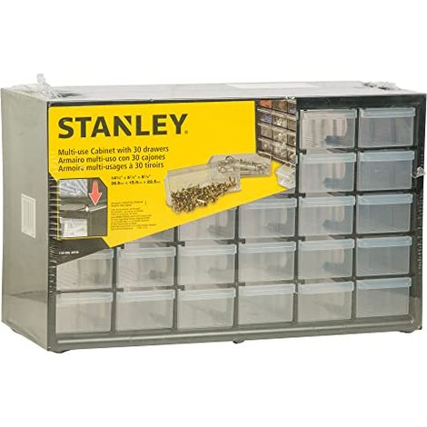 STANLEY Scatola multiuso con 30 cassetti piccoli, 1-93-980 (1/4)