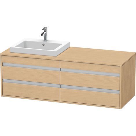 Duravit Ketho Meuble sous-vasque sur console suspendu,