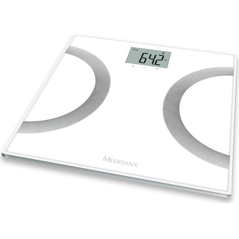 Bilancia Pesapersone con Analisi Corporea BS 445 180kg Bianca Medisana (1/5)