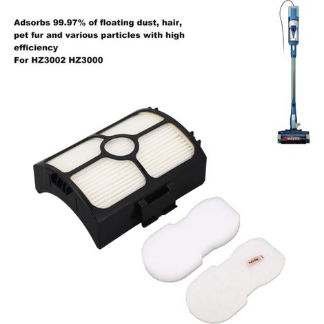 Ersatzfilter für Staubsauger HZ3002 - Schaumstoff, waschbar, ABS, 3 Filter (97 g) (1/4)