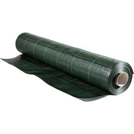 Telo per pacciamatura anti radice e anti strappo in polipropilene stabilizzato ai raggi UV -1,05 x 5 mt / Nero (1/4)