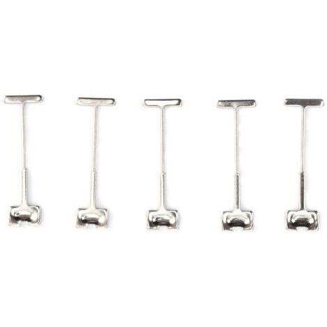 100 pièces TPins aiguilles en acier de remplacement carrelage niveleur sols murs btiment outils de Construction