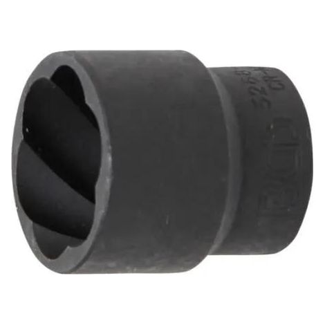 BGS Spiral-Profil-Steckschlüssel-Einsatz / Schraubenausdreher Antrieb Innenvierkant 12,5 mm (1/2") SW 24 mm - 5268-24