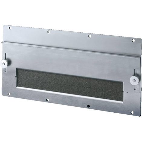 Rittal TS 8609.170 Placa frontal acero gris 35x18 cm