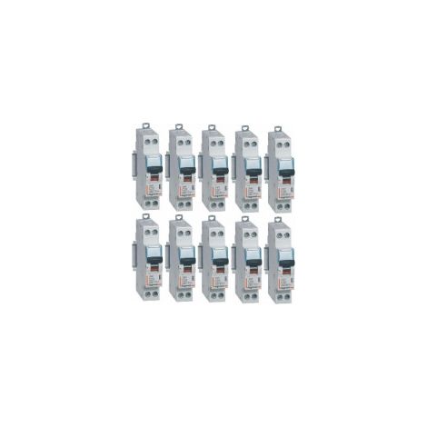 Legrand - LOT de 10 disjoncteurs - DNX3 - 20A - VIS/VIS - Ru00e9f. : 406775 x 10
