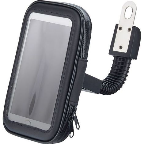 Porta-cellulare impermeabile motorcycle Bag di telefono sul manubrio di una bici - custodia per GPS touch - Custodia impermeabile per telefono moto - Supporto multifunzionale per la bici - Design ant (1/5)