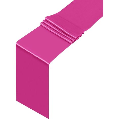 Camino de mesa decorativo de satén liso FUCSIA 0 16 x 9 m (1/3)