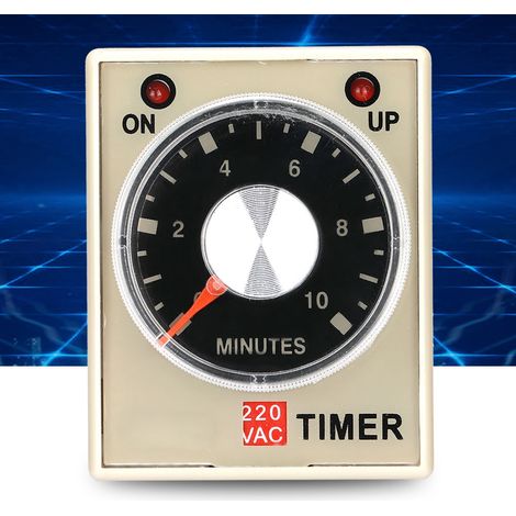220VAC 10 Minuten Einschaltverzögerungs-Zeitrelais AH3-3(10M) (1/5)