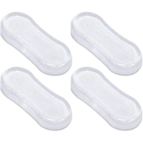 Tampons Abattant WC,Patins Pour Abattant De Toilette,Pare-chocs Siège Toilette Universels,Silencieux évitement De Collision Tampon Abattant WC Avec Adhésif Puissant Remplacement Coussinets Protection (1/5)