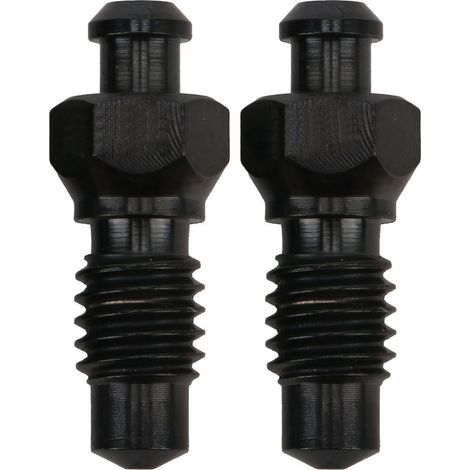 Vis de Purge de Frein à Disque en Alliage de Titane M6 Antirouille Vis d'Échappement d'Huile pour VTT Accessoires Noirs (1/5)
