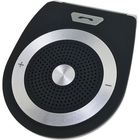 Pare-soleil avec kit mains libres Bluetooth 4.1, récepteur musical Bluetooth quatre langues pour voiture, appels mains libres Bluetooth. (1/3)