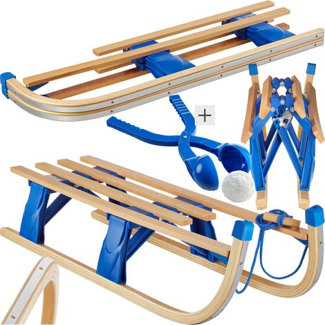 Luge en bois pliable JEFFREY - (1/5)