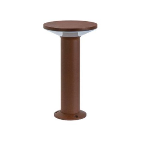 Lampadaire classique gea led ges2331n à led ip65 30h 4000k, mono-émission, en polycarbonate et aluminium