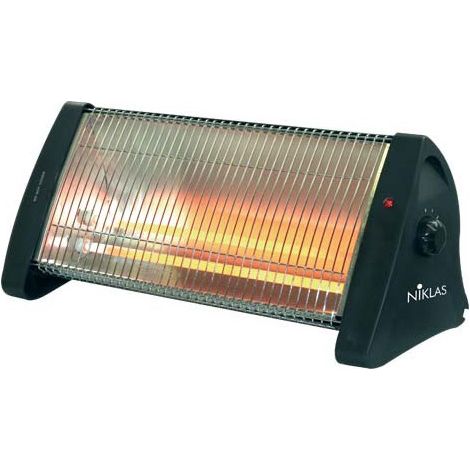 CHAUFFAGE SUR PIED NIKLAS QUARTZ 1200W - 47x18x21 CM