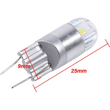 Nouveaux feux de stationnement T10 W5W 2LED, 4 unités par paquet (lumière blanche), au prix de 168 yuans. (1/5)