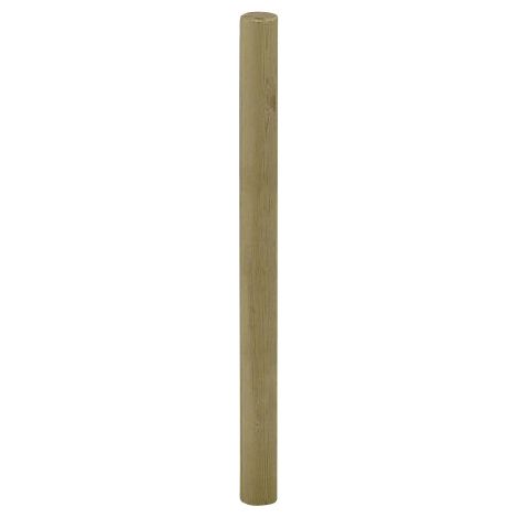 Poteau pour corbeille murale extérier Eden 20 L bois