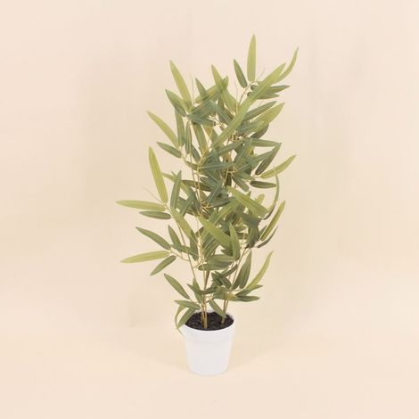 Plante artificielle pot effet béton 54cm (1/5)