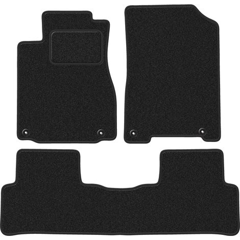 Tappetini auto in velluto per: Honda CR-V IV SUV (2011-2018) antracite (1/5)