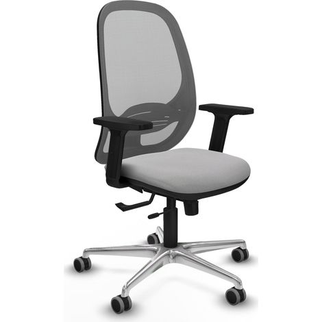 Chaise de bureau piqueras y crespo Cilanco noir mousse épaisse (1/2)