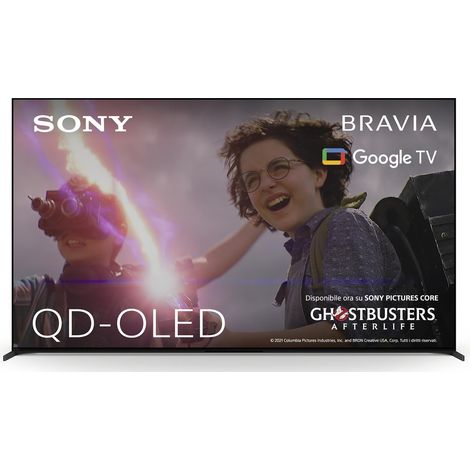 TV OLED Bravia Sony XR 77A95L 195 cm 4K HDR Google TV Nero