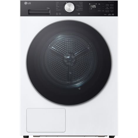 LG RNX5009TKC Asciugatrice Intelligente AI Dry 9 kg Classe B Bianco/Nero (1/4)