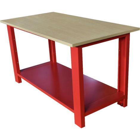 banco da lavoro essenza in acciaio 150x75x80 cm