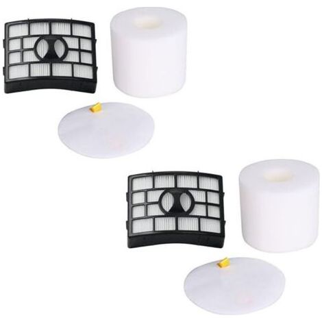Lntyq Filtre Hepa Mousse et Feutre pour Shark Rotator assuré Lift-Away Nv650 True pour Animal Domestique Nv650 W Nv652 Nv750 W Lift-Away Deluxe Nv751 Nv651 supplémentaire \u202f: Xff650 & Xhf650 2 (1/5)