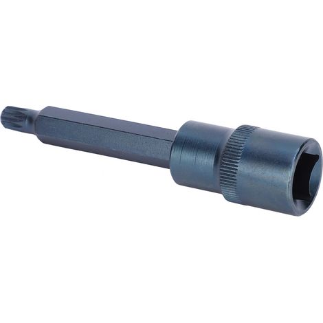 Clé à douille 12 pans en acier allié S2, outil pneumatique et électrique à verrouillage rapide, visserie antirouille