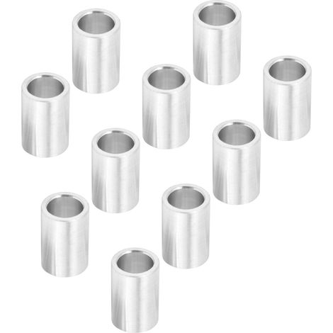 10 Stück/Set Distanzstücke aus Aluminiumlegierung, runde Dichtungen, Abstandshalter, Stützkonstruktion, Außendurchmesser 8 mm (1/5)